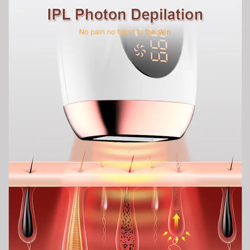 New In Bikini IPL 999999 Flashes Depilator Pulses Permanent Laser Epilator Painless For Women Hair Removal Home Use Devices