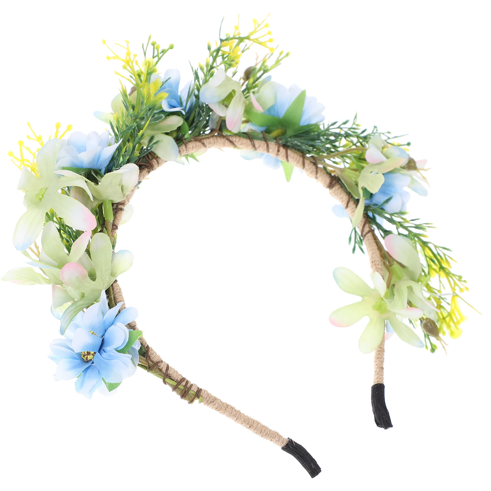 

Simulated Head Hoop Hair Wreath Headb Fashion Headwear Creative Headdress Hair Decoration Bridal Accessories