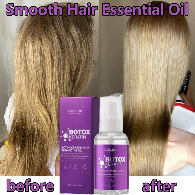 

Keratin Hair Mask Magical 8 Second Repair Damage Frizzy Soft Smooth Shiny Hair Deep Moisturize Hair Treat Repair Hair Care Mask