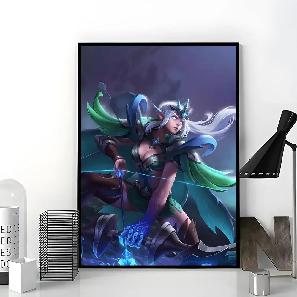 Game MOBA Arena Of Valor Poster Aesthetic Dorm & Bedroom Wall Art Decor