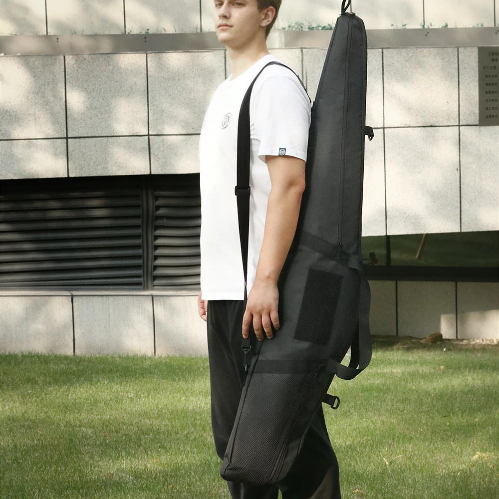 51 Inch Soft Thickened Padded Hunting Storage Bag - Portable Handle Outdoor Protection Gear