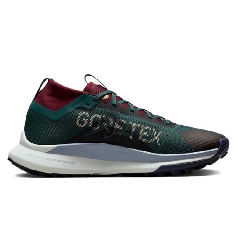 Nike React Pegasus Trail 4 Gore-Tex Deep Jungle Night Maroon Outdoor Jogging Sports Shoe Sneakers Women Men Running Shoes