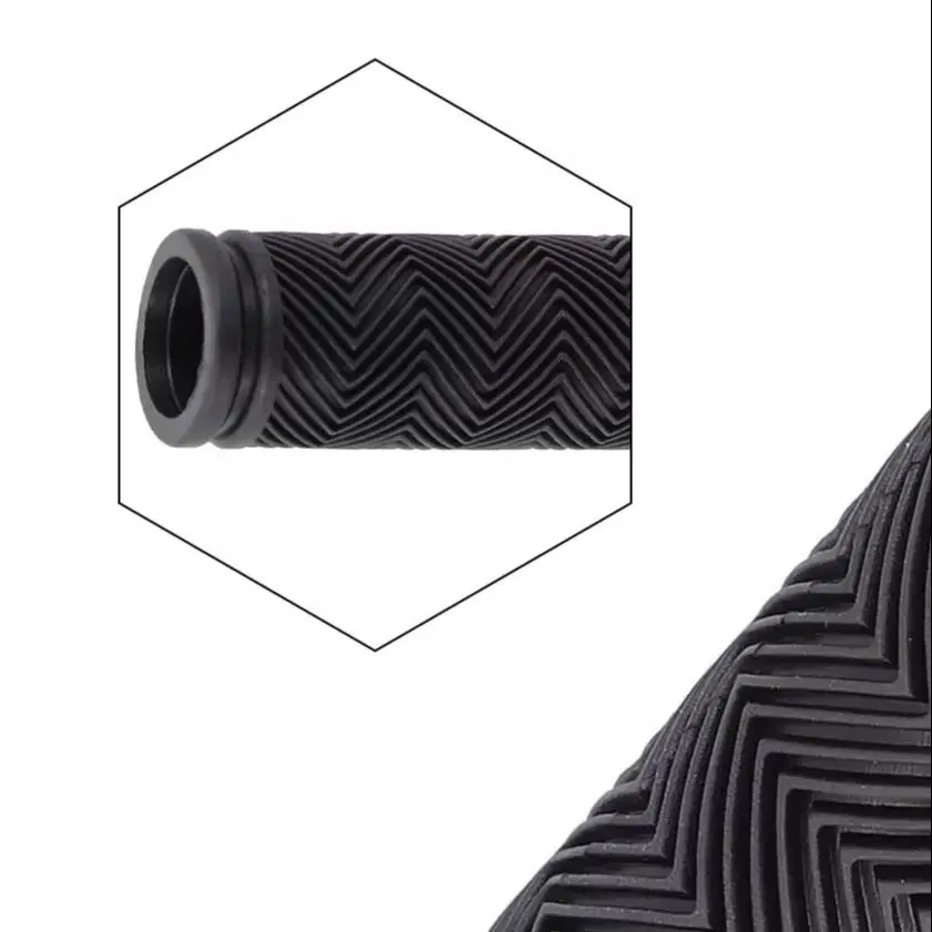 

1 Pair Mountain Bike Rubber Handlebar Grip Bicycle Flying Grip Bicycle Handle Soft Shock-absorbing Comfortable Cycling Grips