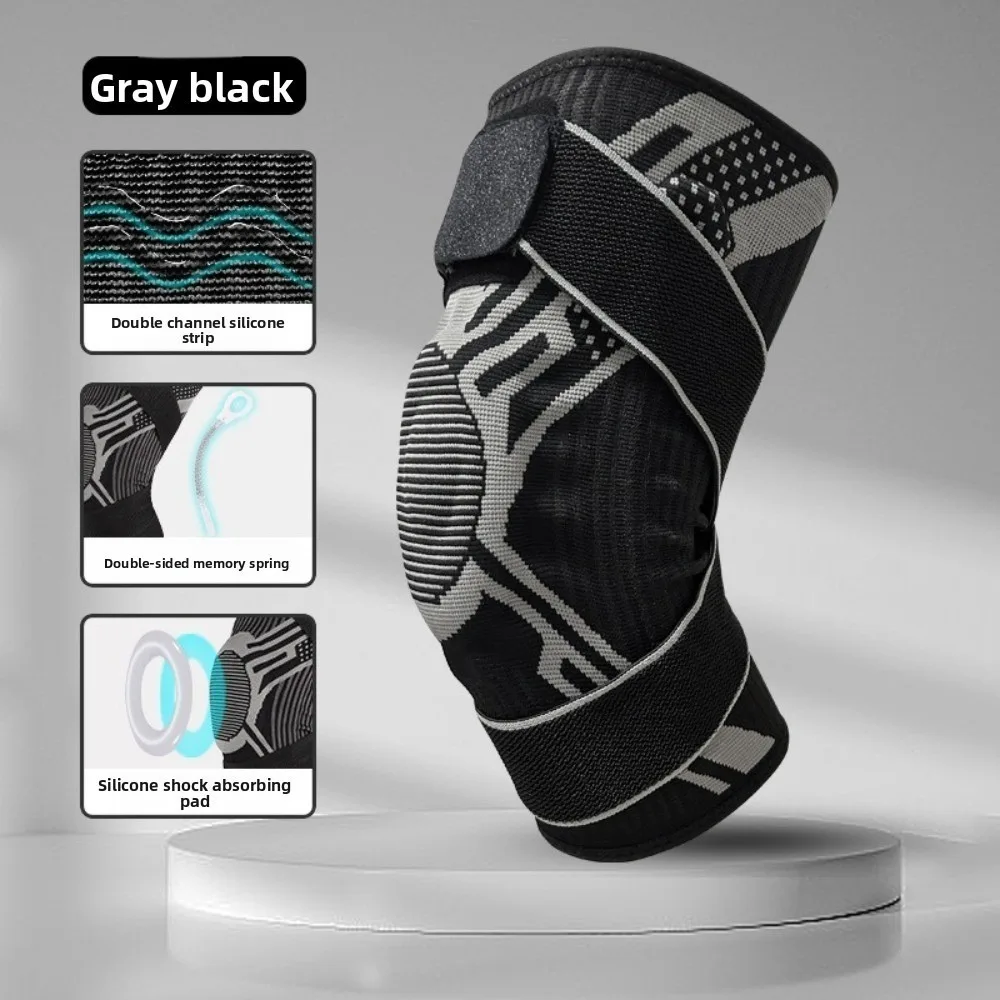 

Elastic Knee Support Braces Breathable Knee Pads Elastic Sport Bandage Compression Injuries Protection Knee Protector