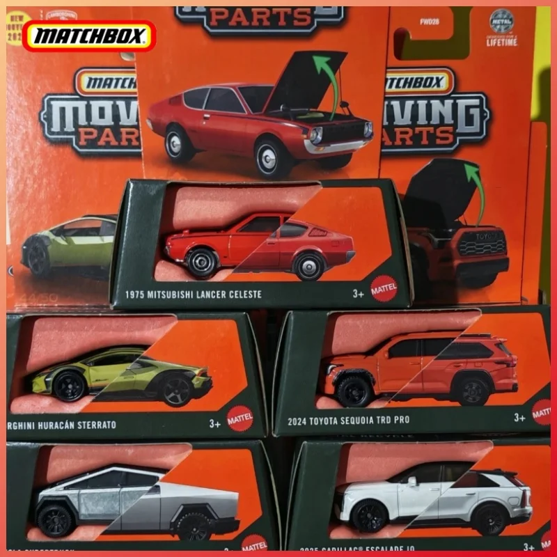 In Stock Original 2025 Matchbox Mobile Door Opening Series Tesla Volkswagen 1/64 Die-Cast Collection Model FWD28 Collect Toys