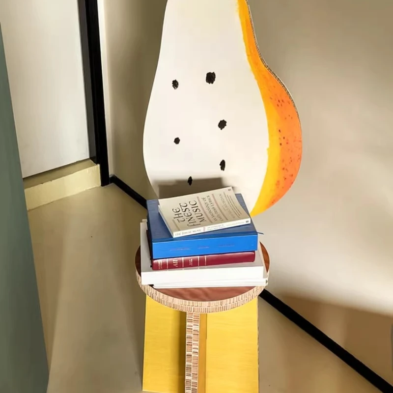 

Dining chair art style casual chair retro minimalist dining table and chair antique high sense