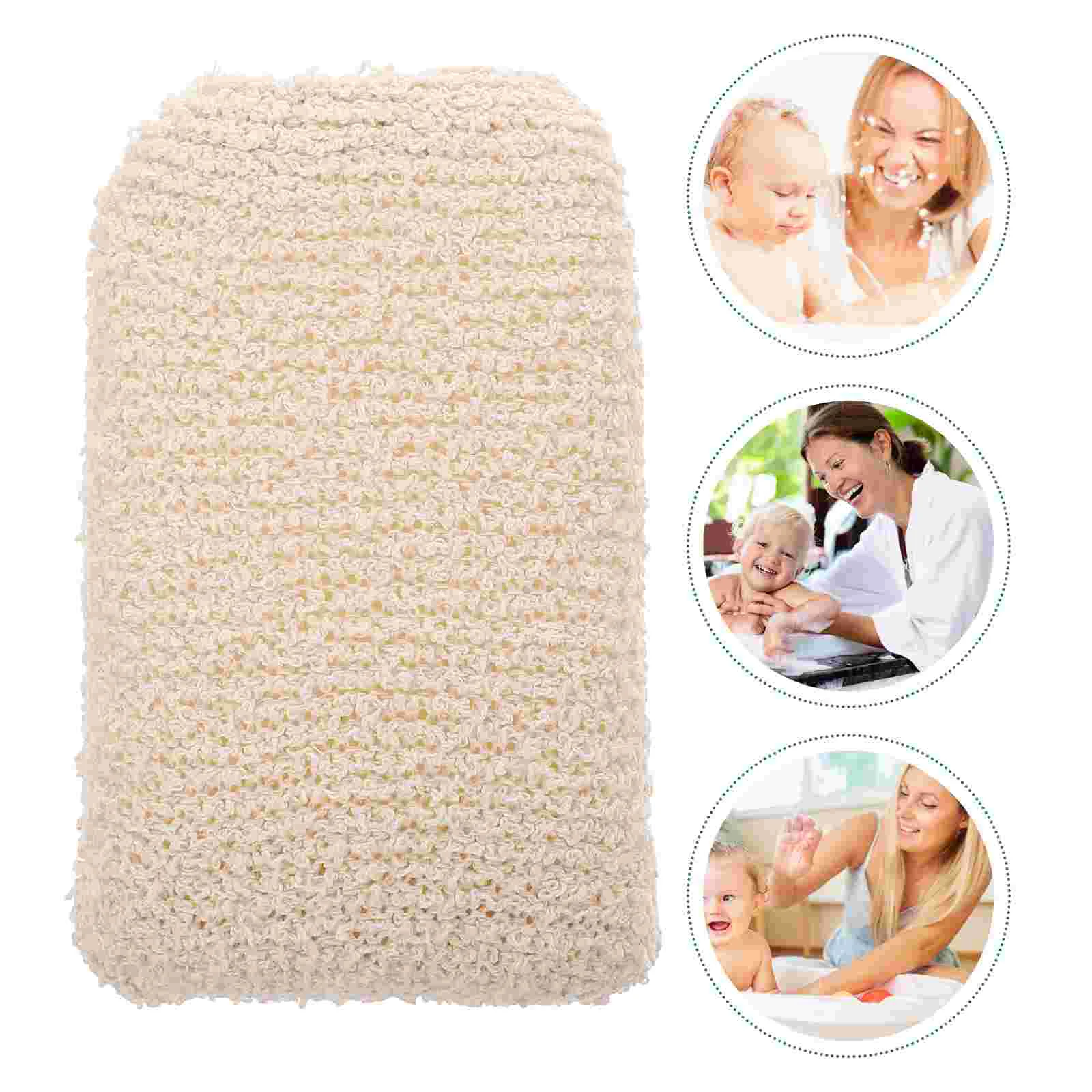 

4 Pcs Children's Bath Sponge Kids Pad Brush Shower Scrubber Cleaning Sponges Skin