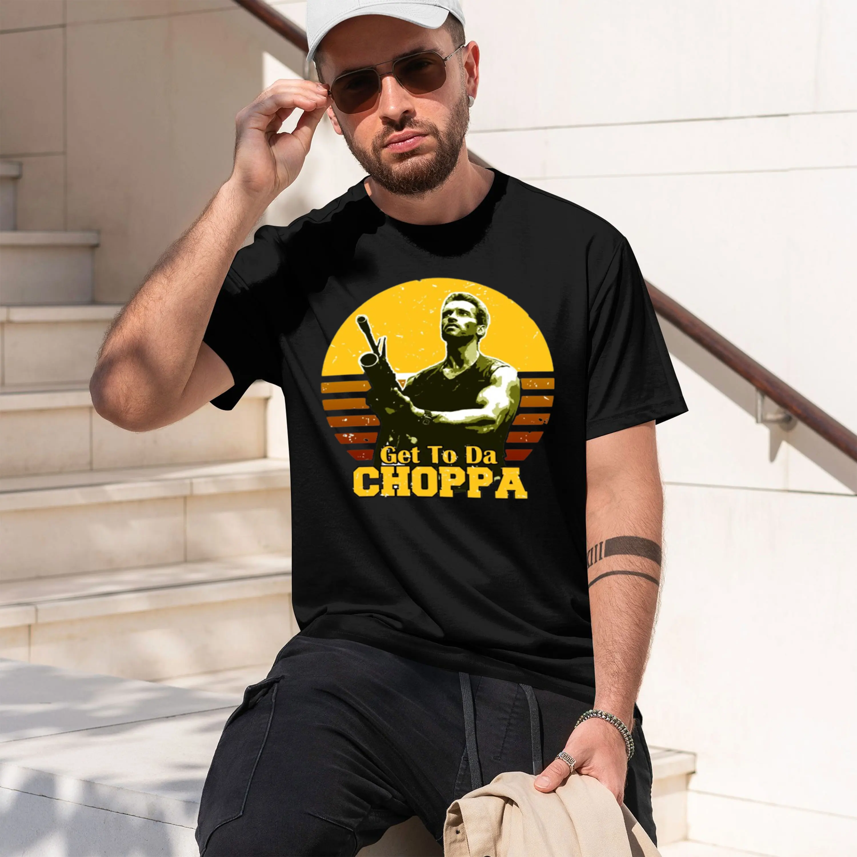 Camiseta de manga corta con cuello redondo para hombre, modelo nuevo 2026, con estampado de precaución: Adultos jugando, estilo clásico informal, disponible en varios colores y tallas para D