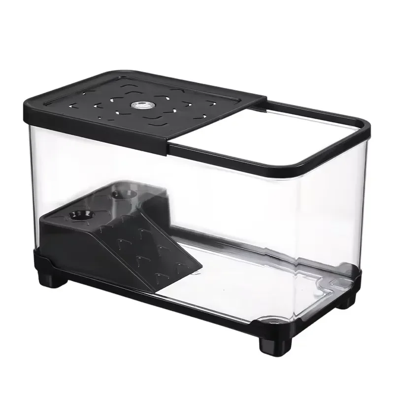 for  Thickened Plastic Small Turtle Amphibious Design  Platm External Filter Household Special Feeder