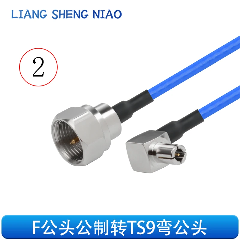 Кабель-адаптер RG316 с разъемом F-TS9 «папа» и «мама»