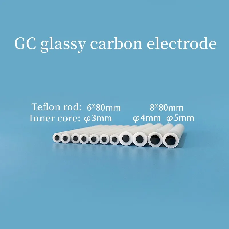 Glass carbon electrode 1/2/3/4/5mm glass carbon assisted modified disc-shaped electrode