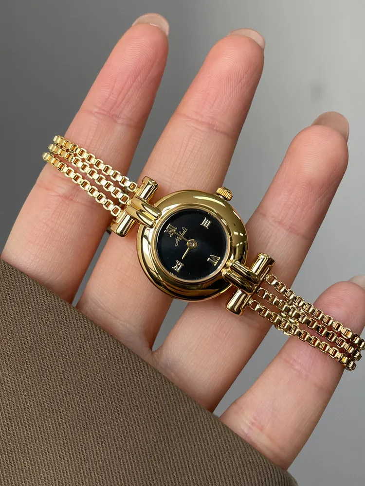 Marca de relojes compacta, exquisita y elegante, nueva colección de tendencias 2026, reloj artístico para mujer, reloj elegante y único.