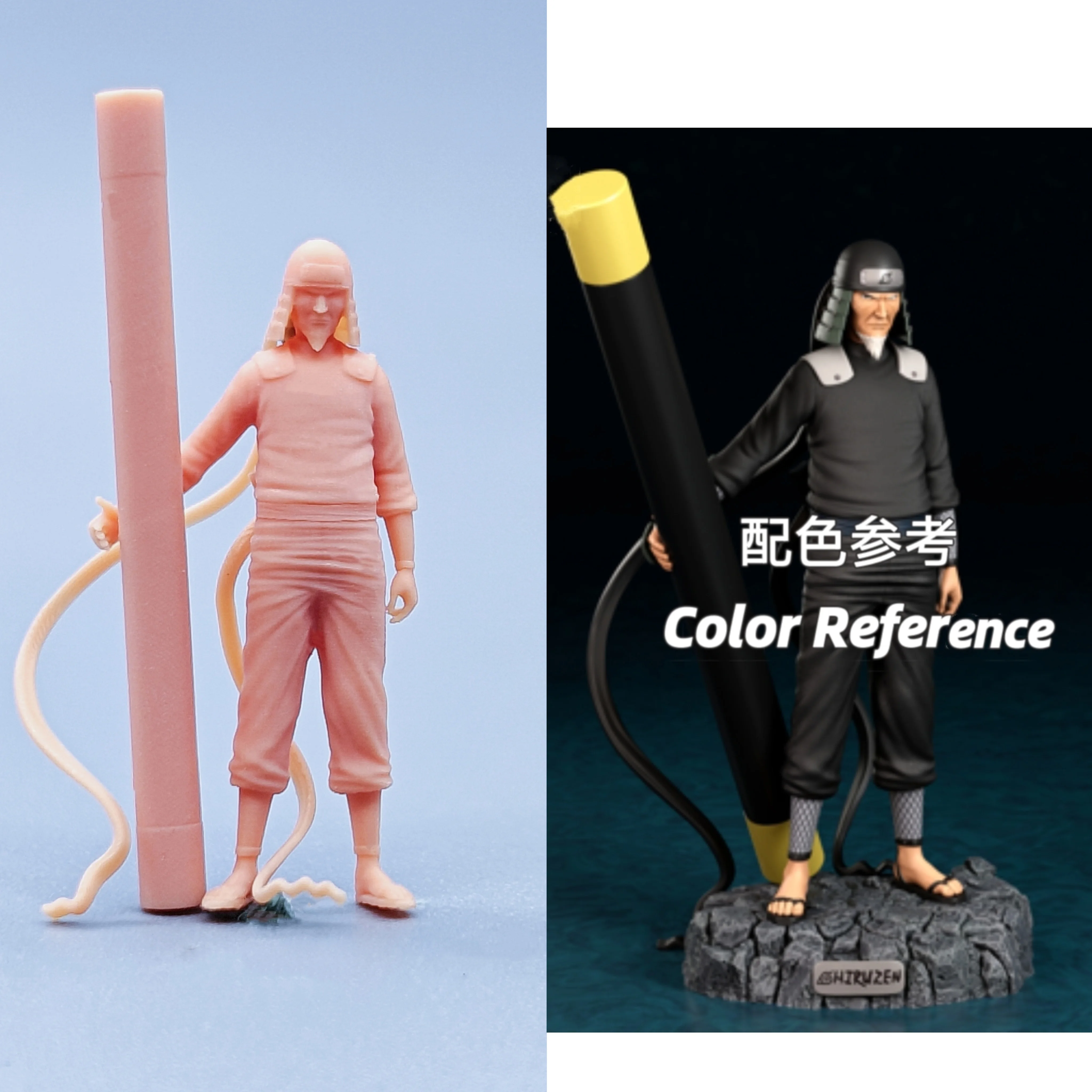 1/64 Figuren Maßstab Modell Harz Hokage Affe Fliegende Sonne Slash Ungefärbte Miniaturen Diorama Handbemalt C601
