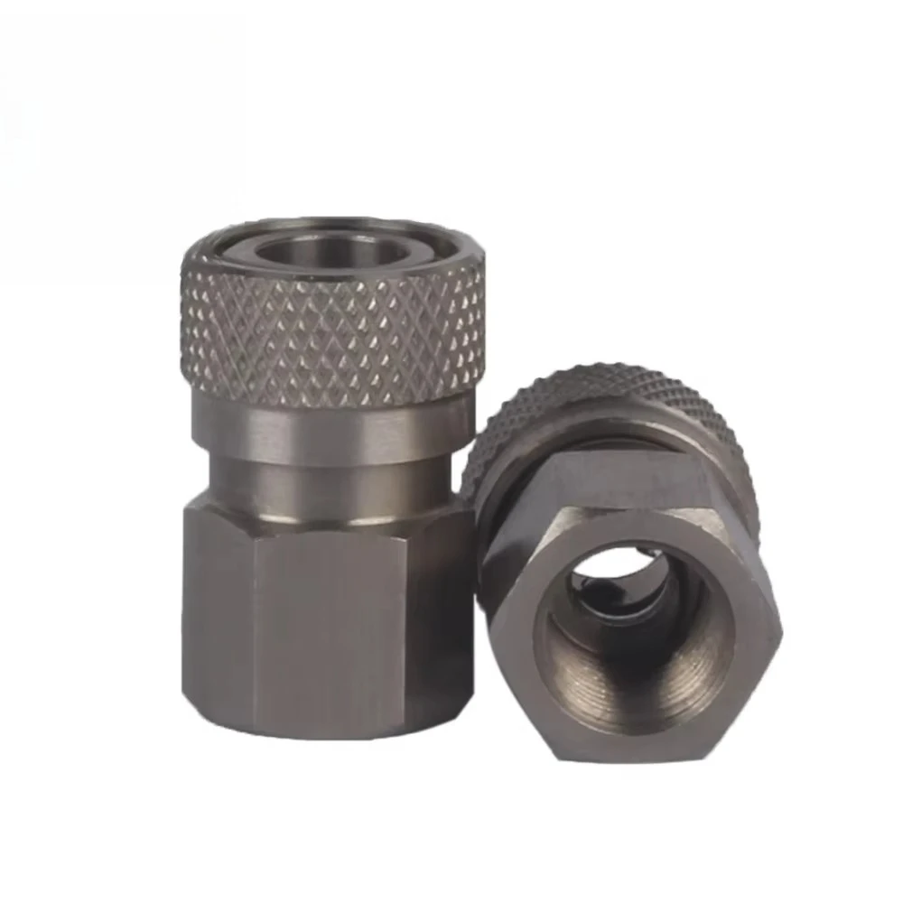 PCP coupler for cl paintball Foster female brass coupler 8mm thread M10