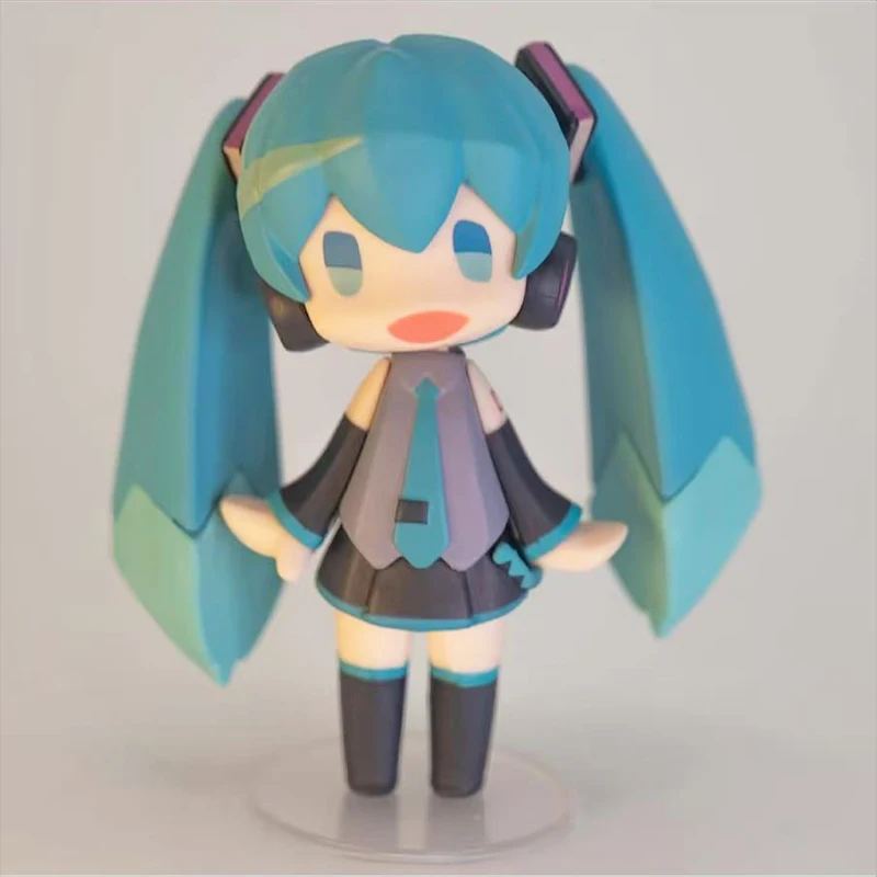 本物の在庫ありグッドスマイルカンパニーハツネミクピクセル化モデルアニメおもちゃコレクション装​​飾品-pvc-人形女の子ギフト