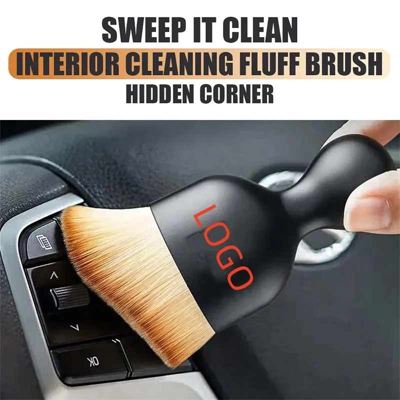 Car Interior Cleaning Tool Dashboard Air Outlet Soft Brush For Mercedes Alfa Renault BMW Toyota Ford Seat Mazda Chevrolet TRD MG