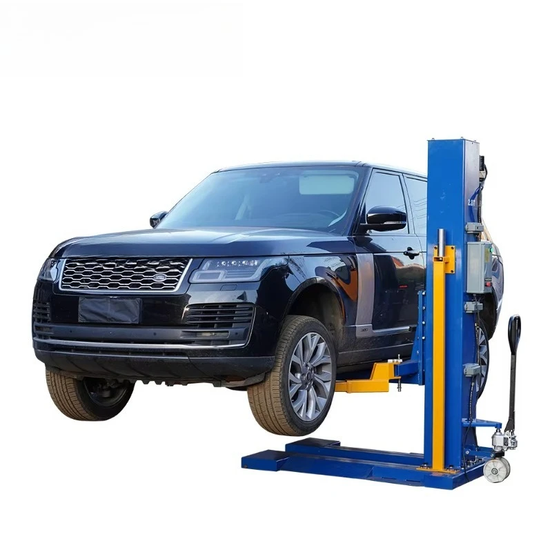 High Quality 2900KG Single Post Mobile One Car Hoist Electrical Unlocking Car Lift