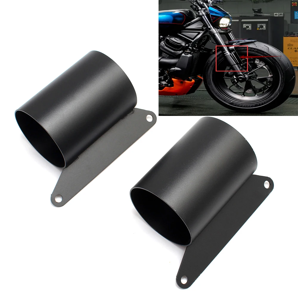 Motorcycle New Black Lower Fork Covers For Harley Sportster S RH1250S Revolutiob Max 1250 2021-2022