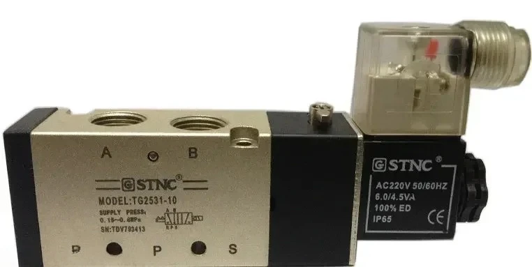 

two-way five-way valve solenoid valve TG2531-10-AC220V TG2531-10-DC24V TG2531-10-AC110V