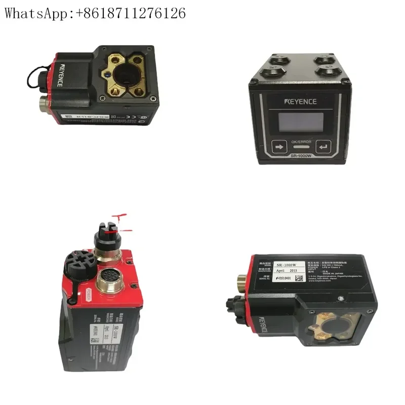 1pcs SR-1000W Barcode Original KEYENCE Code Scanner High Speed Industrial Automatic Identification Device Real Shot