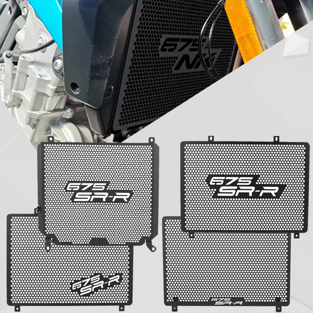 

675SRR 675SR Radiator Grill Guard Cover For CFMOTO 675SR-R 675SR R SR675 2023~2025 2026 Motorcycle Aluminium Cooling Protector