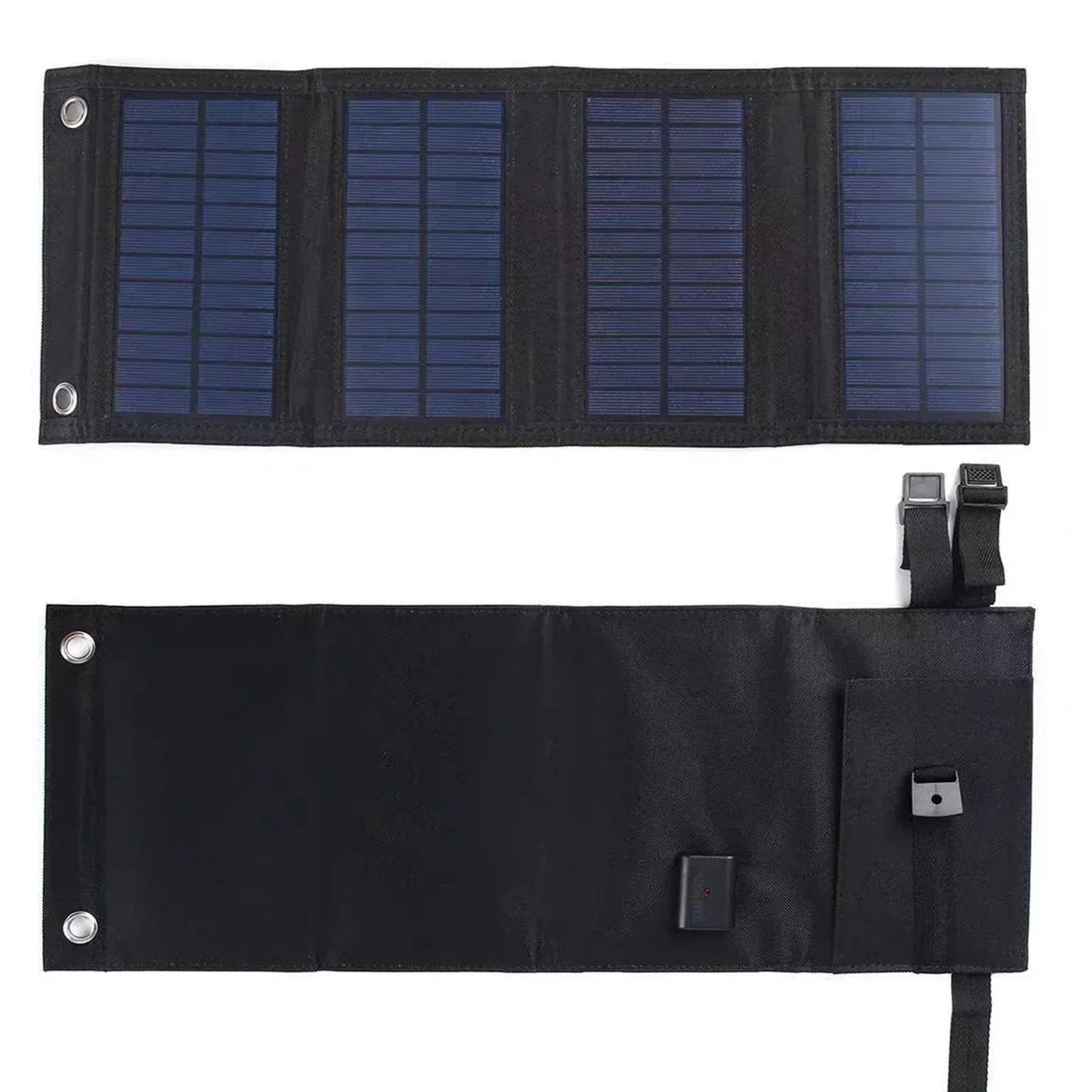 Foldable Solar Panel 20W 50W 60W Portable Solar Panels Charger USB 5V DC Full Time Power Solar Panel Mobile Power Supply view 6