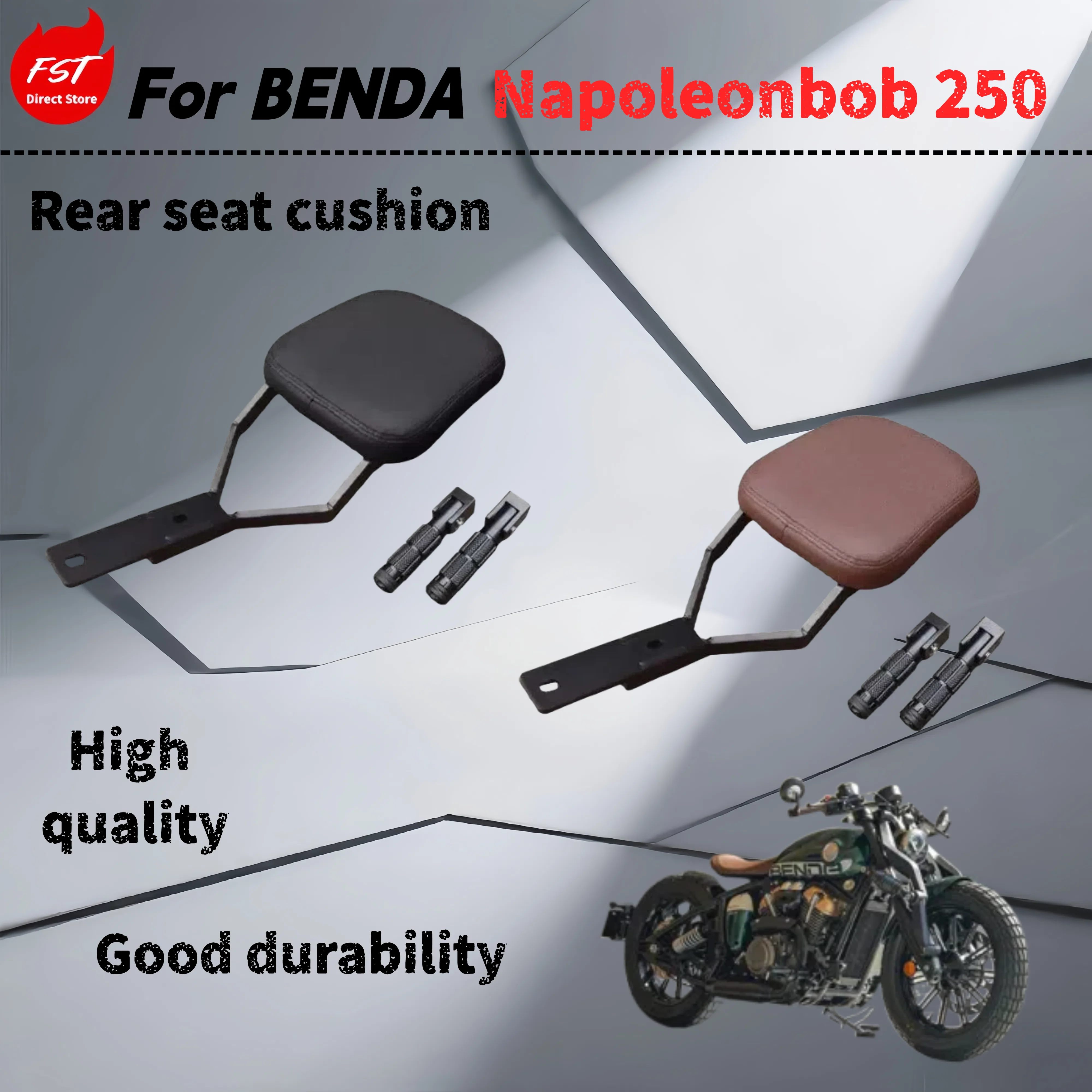 

For Benda Napoleonbob 250 modified seat cushion widened rear seat cushion modified accessories double seat cushion