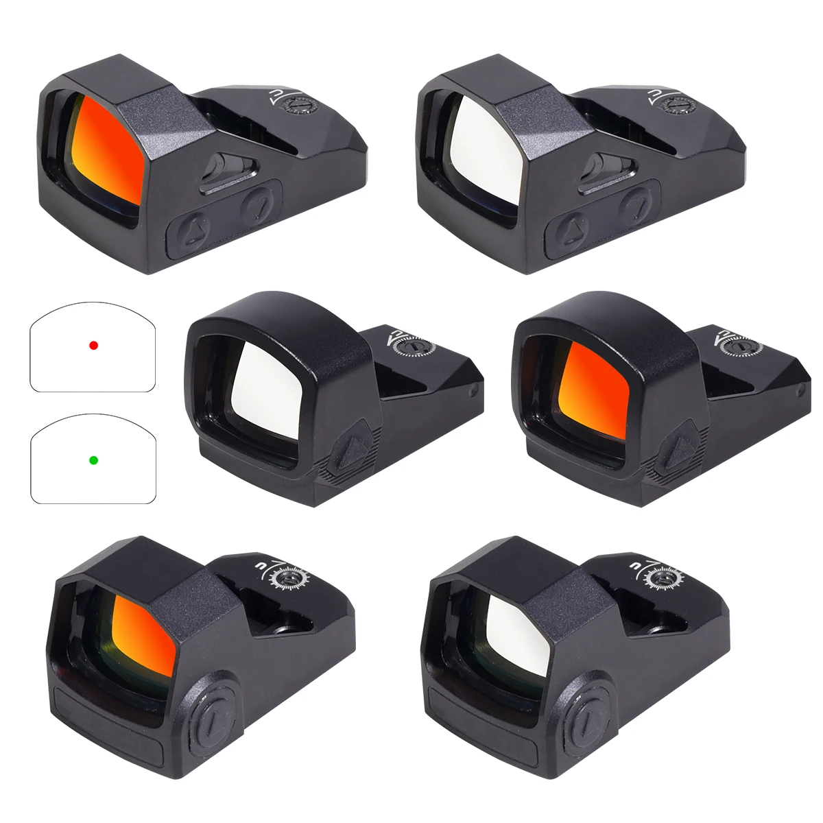 التكتيكية الساخن البائع ريد دوت البصر كومبو المدمجة منعكس 3 MOA 6MOA الصيد البصرية منعكس البصر مسدس نطاق مع الشعار الأصلي #1