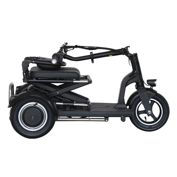 

China 3 Wheel Foldable Charge Power Scooter Adult Three Wheel Price Cheap Electric Tricycle For Adults Disabled