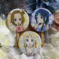 Hirasawa Yui Kotobuki Tsumugi Akiyama Mio Tainaka Ritsu Anime Badge Cartoon Cosplay Exquisite Cute Brooch Pins for Backpack Gift