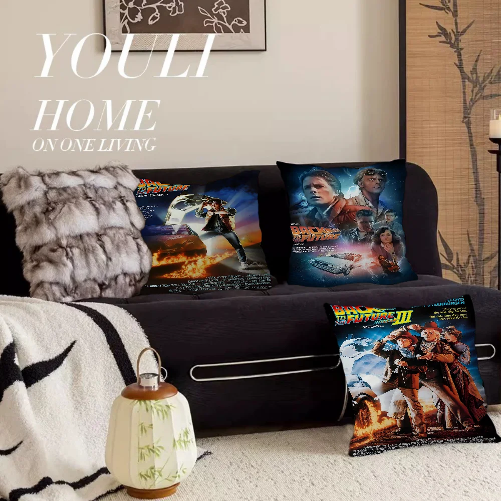 

Movie B-Back To The Future Cushion Cover 30x50 Polyester Sofa Cushions Decorative Throw Pillows Home Decoration Pillowcover