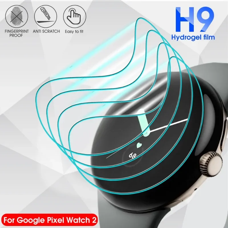 Soft Hydrogel Film for Google Pixel Watch 2 HD Clear Anti-scratch Protective Film for Pixel Watch/watch2 Smartwatch Accessories