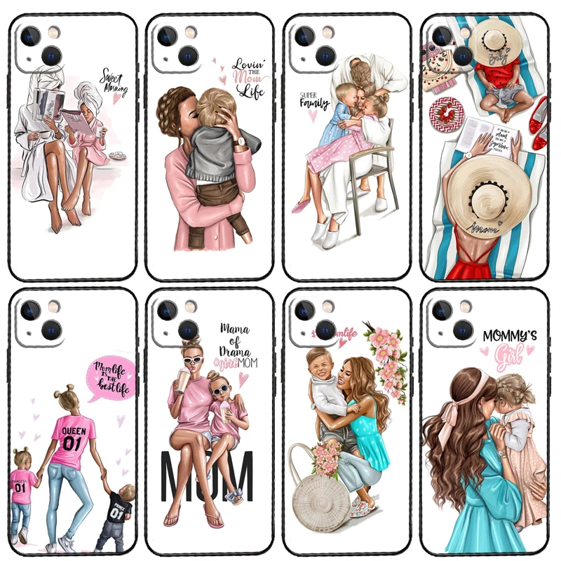 SUPER MOM MUM MOTHER MAMA CUTE BABY Case For Samsung Galaxy A16 A26 A36 A56 A55 A35 A15 A52 A32 A12 A53 A33 A13 A14 A34 A54 A17