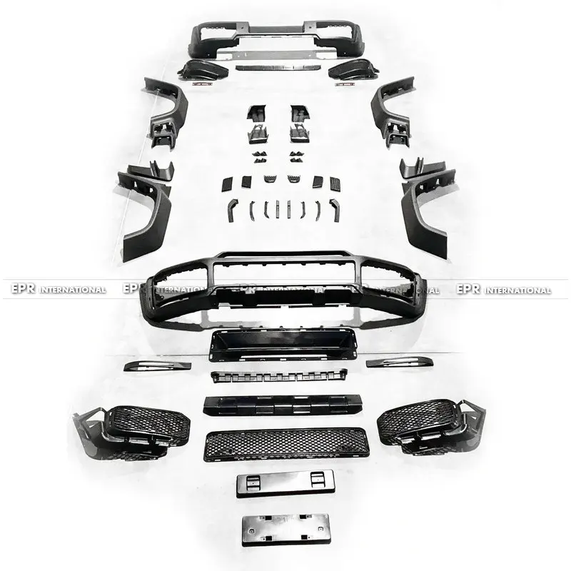 PP Plastic BRS Style Wide Body Kit For Mercedes Benz G Class W464(Front bumper/Front Fender/Rear Fender/Rear Bumper) Car Styling