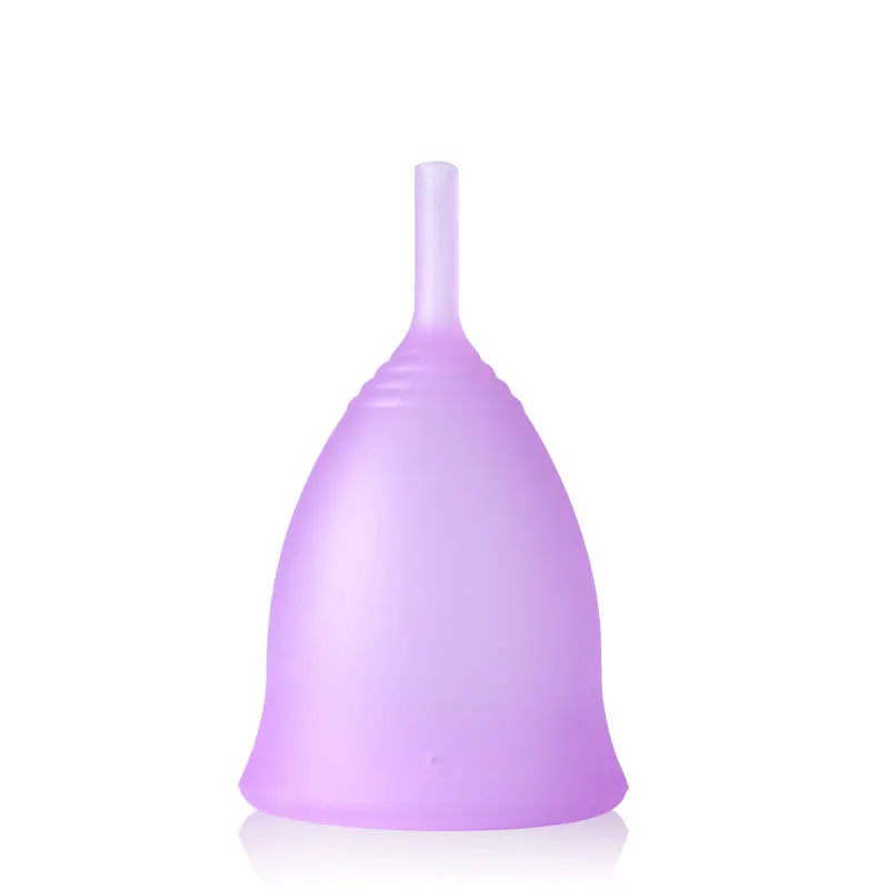 Portable Drop Shaped Menstrual Cup Medical Silicone Leak-proof Lady Women Menstrual Period Cup Feminine Hygiene Product