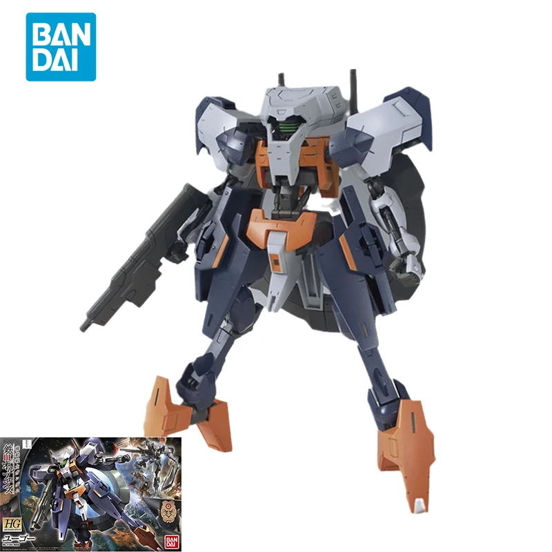 子供のための収集可能な置物,オリジナルのバンダイ,アニメモデル,hg iibo 1/144 gundamh,コレクタブルモデル,装飾品,ギフト