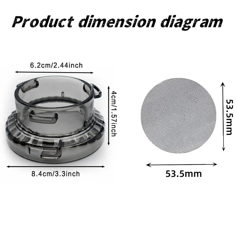 BAAN-54 مم قمع جرعات الإسبريسو وشاشة عفريت لمرشحات بريفيل باريستا بورتافلترز 8 سلسلة باريستا وبامبينو اسبريسو