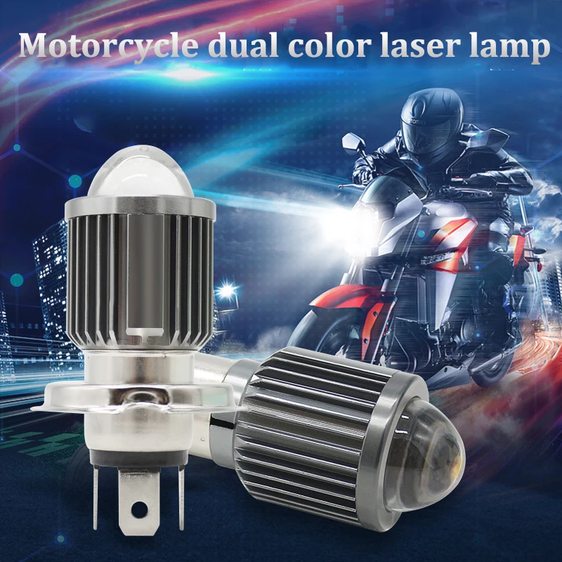 AC DC White Yellow Motorcycle Led Headlight H4 BA20D CSP LED Moto High/Low Beam Led Bulbs 12000LM Super Bright Autobike Fog Lamp