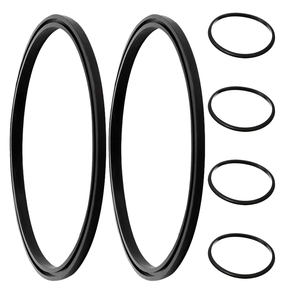 

6pcs Silicone Seal Rings For Water Bottles Leak-Proof Gaskets Insulated Containers Jar Lids Travel Cups Shaker Bottle Seal Ring