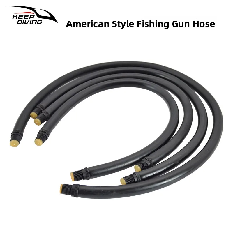 Underwater Fishing Spear Gun Rubber Band American European Style Fish Latex Tube Hunting V-Type Thread Outdoor Diving Equipment