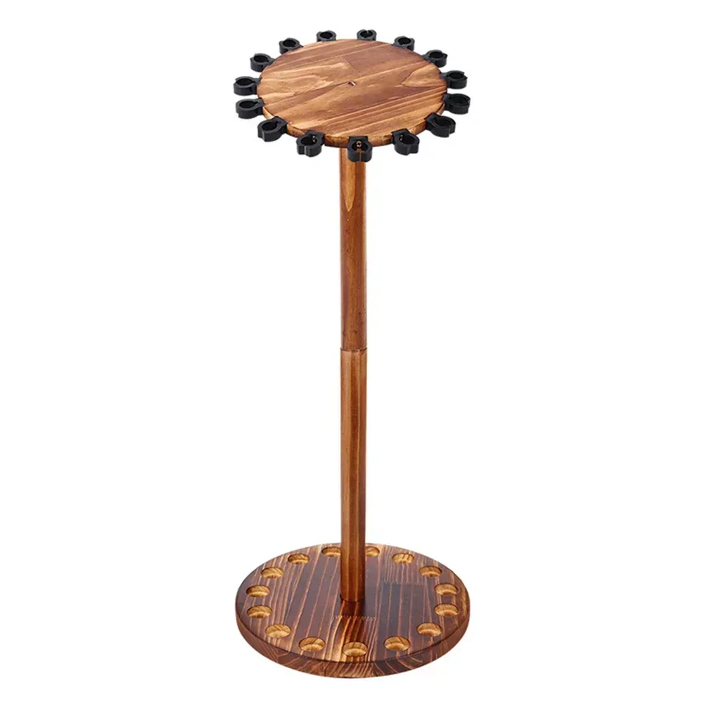 

15 Rod Fishing Pole Holder Fishing Rod Wooden Rod Rack Rod Organizer Freshwater Fishing Garage Organization Tool