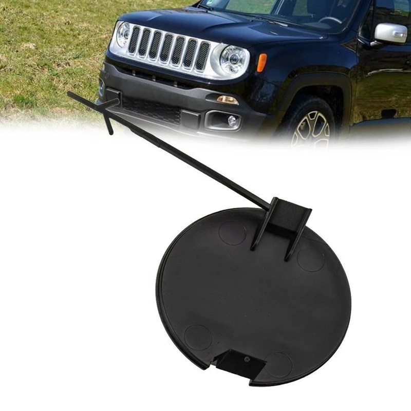 5XB38LXHAA Front Bumper Tow Hook Eye Cap Cover For Jeep Renegade 2015-2018