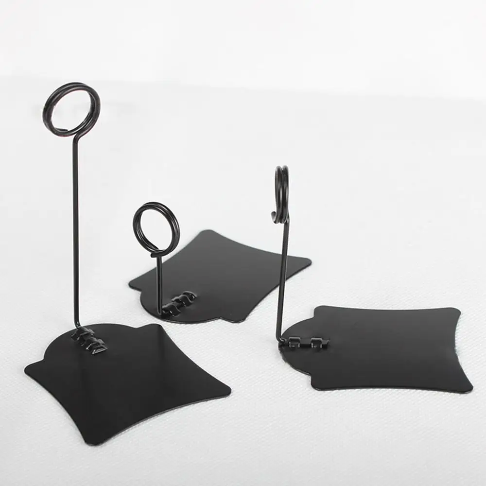 Multifunctional Metal Material Metal Pop Clip Display Stand Multi-Purpose Price Tag Holder Sign Holder Photo Clamp Restaurant