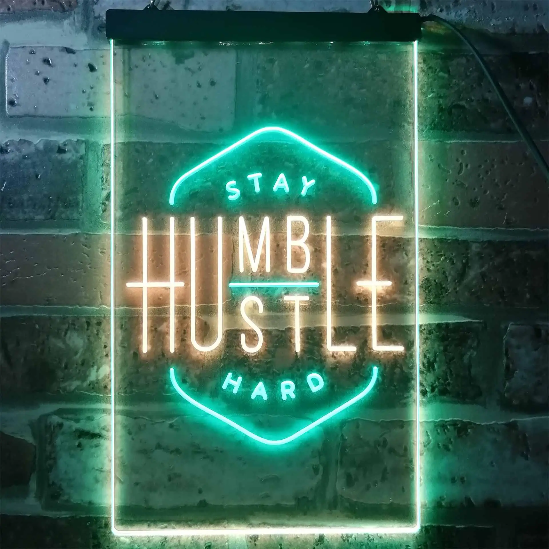 

Значок Hustle Двухцветная светодиодная неоновая вывеска st6-i3345