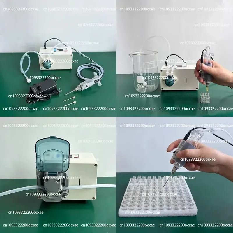 Lab Quantitative Dispenser，Handheld Liquid Filling Machine for Small Bottle- Essential Oil, Perfume Sample, E-Liquid, Ink