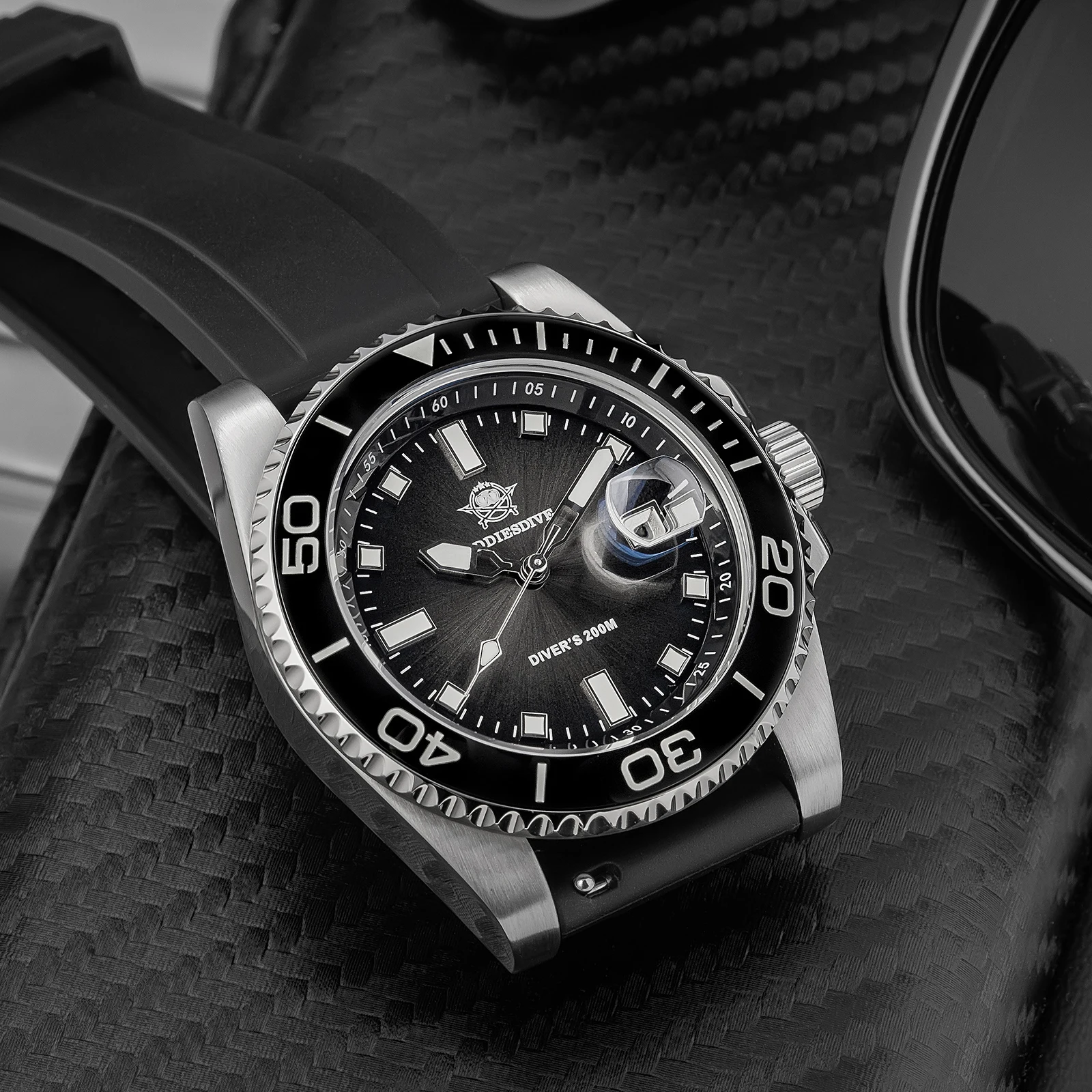 ADDIESDIVE 2115 Kwarcowe zegar – Rubber Strap Diver recenzja i cena