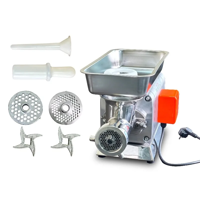 

RY-12S electric 1100 watt automatic meat grinder 120 kg/h for restaurant and farm meat processing