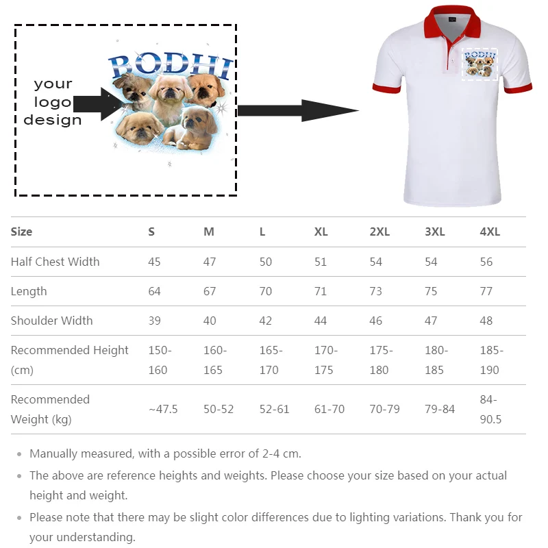 Summer Men Custom Print Short Sleeve Horse Polos Shirts Cotton Men Short Sleeve High Quantity Polo Men Business Shirt 13 Colors image 6