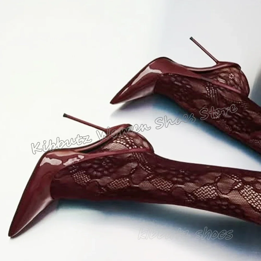 

Genuine Leather Pumps Slip-On Solid Color Fashion Elegant Comfortable Sexy Party Dress Wedding Women Shoes New Pointy Thin Heels