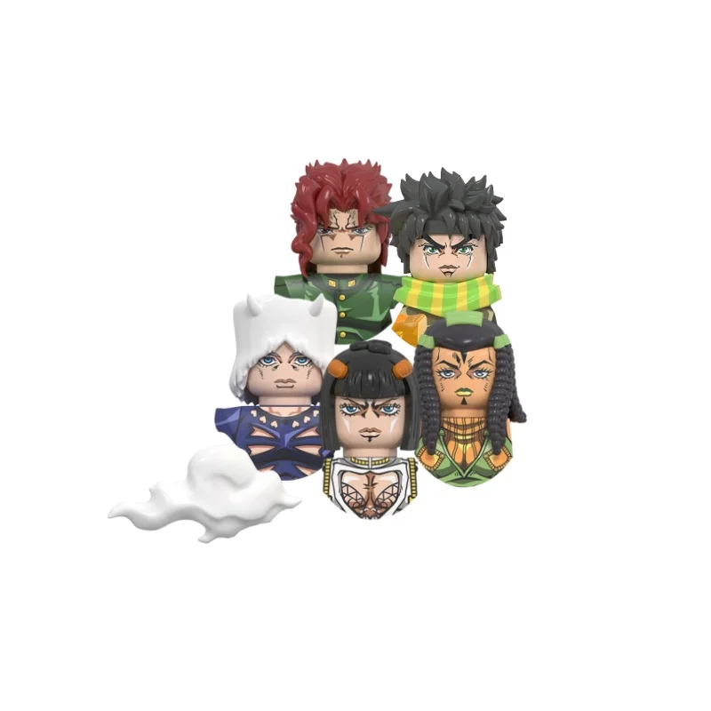 

Аниме JoJo Bizarre Adventure Building Blocks Kujo Jotaro Jolyne Emporio Аниме Фигурка Мини Сборка Модель Игрушки Подарок